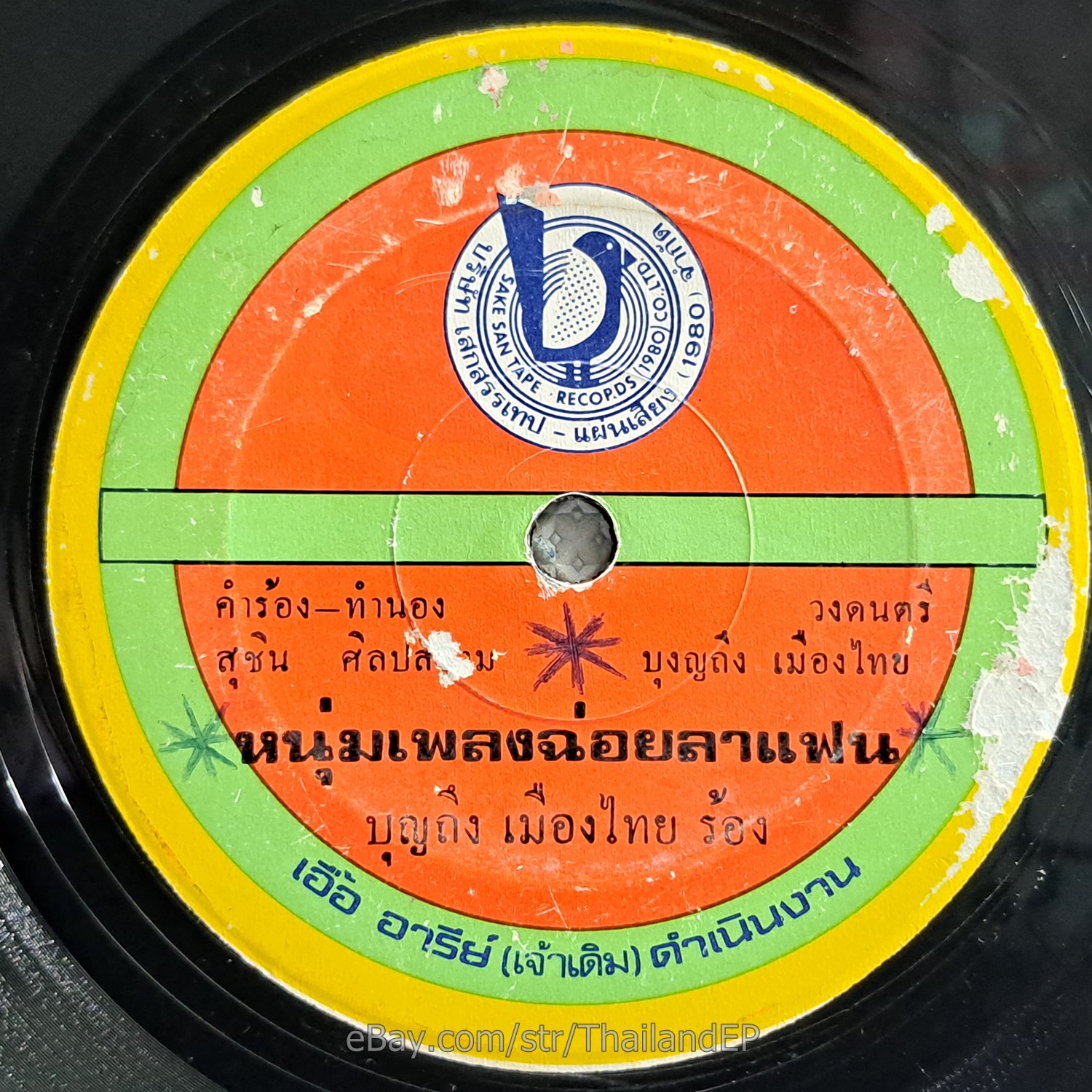 BUNTHUENG MUEANGTHAI -Num Phleng Choi La Faen/ Funk Soul Choi Groove THAI Hear